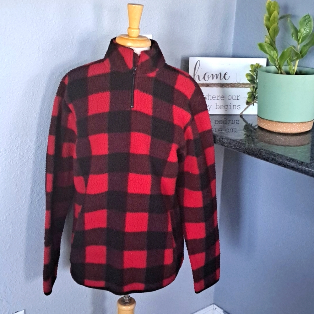 Buffalo Plaid Sherpa | Size L